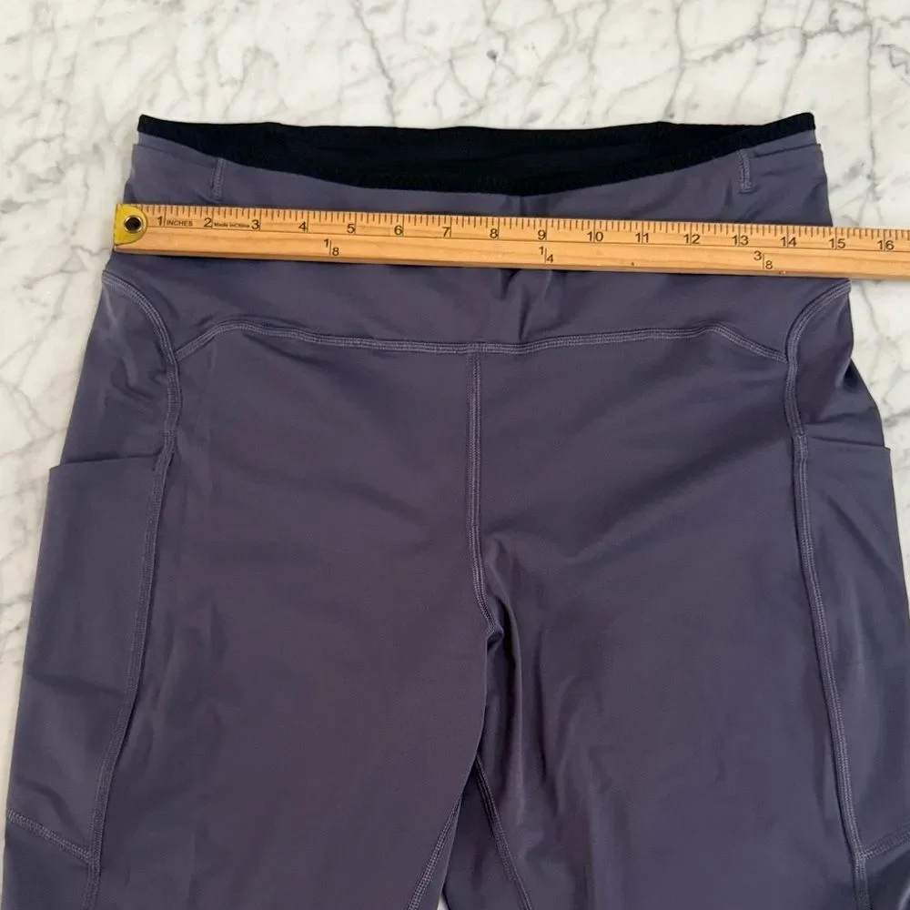 REI Trail Made Leggings Tights Purple Sz XL Womens